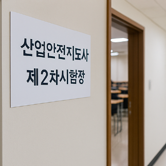 산업안전지도사 2차 시험 시간