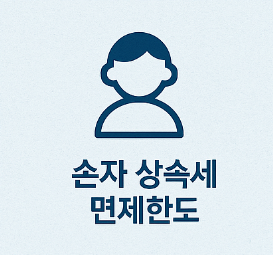 손자 상속세 면제한도