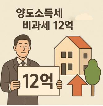 양도소득세 비과세 12억