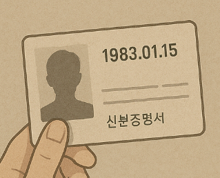 생년월일 변경