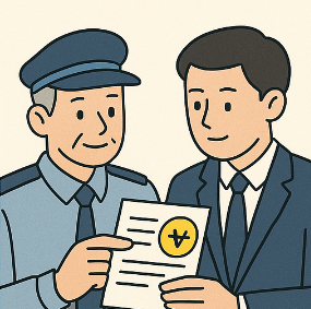아파트 경비원 월급
