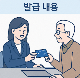 어르신복지카드 발급 내용
