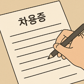차용증 쓰는 법