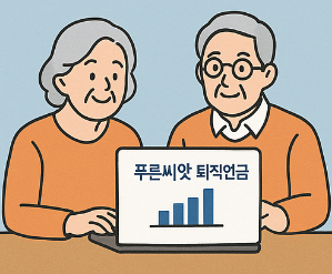 푸른씨앗 퇴직연금 조회