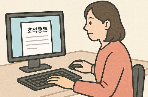호적등본 발급 주민센터