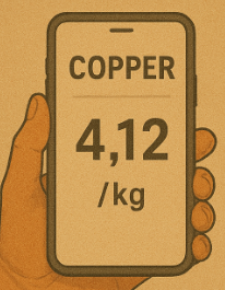 구리 가격 1KG