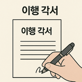이행 각서