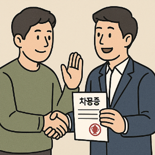 차용증공증 효력