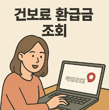 건보료 환급금 조회