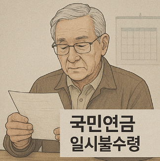 국민연금 일시불수령 조건