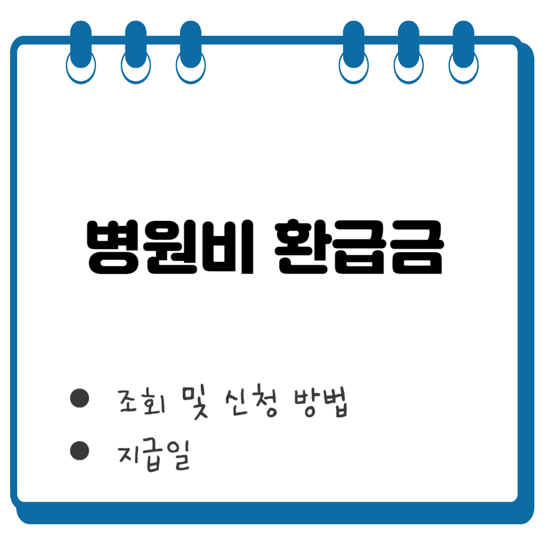 병원비 환급금 조회 썸네일