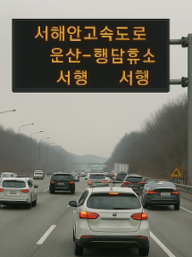 서해안고속도로 교통상황