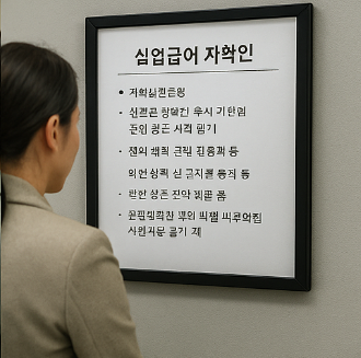자진퇴사 실업급여 조건 확인