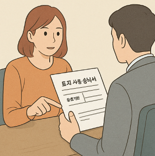 토지 사용 승낙서 유효기간