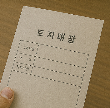 토지대장 인터넷 발급