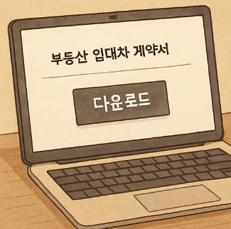 부동산 임대차 계약서 양식 다운로드