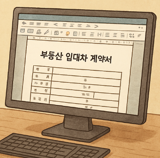 부동산 임대차 계약서 양식 무료