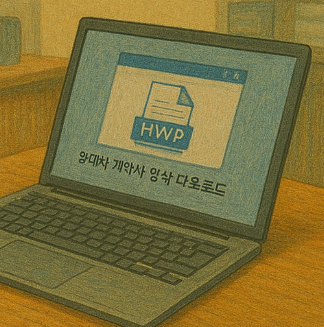 임대차 계약서 양식 다운로드