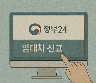 임대차 신고 인터넷