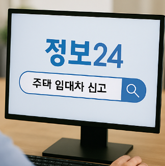임대차계약신고 온라인 신고 유의사항