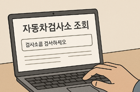 자동차 종합 검사소 찾기