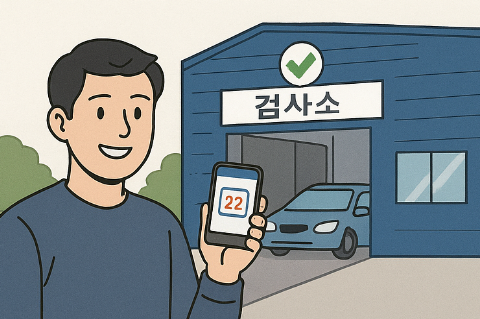 차량검사소 방문 준비