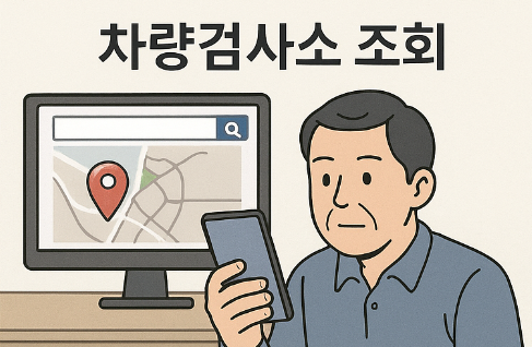 차량검사소 조회