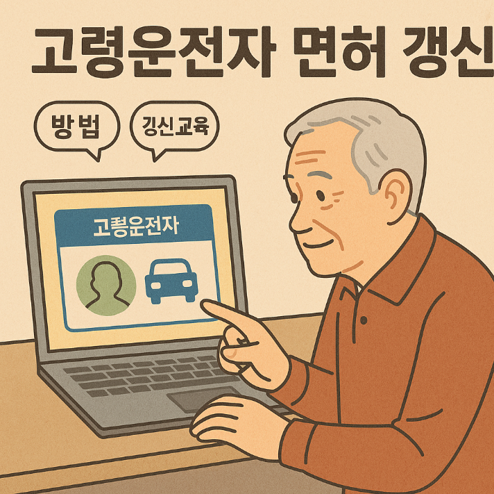 고령운전자 면허 갱신 썸네일