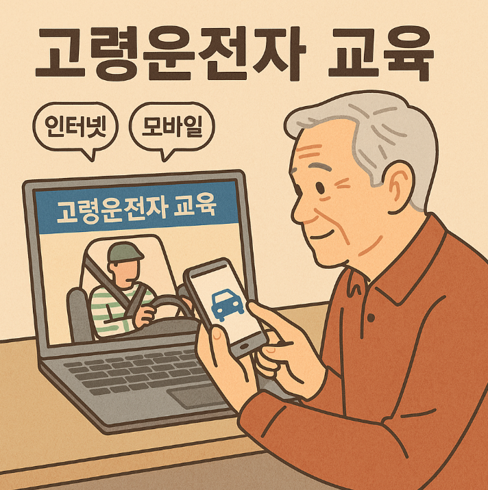 고령운전자 온라인 교육 썸네일