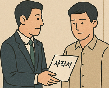 권고사직 사유 예시