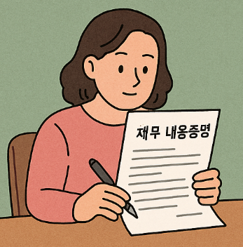 내용증명 양식