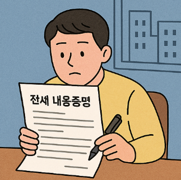 내용증명 양식 예시 작성 유의사항