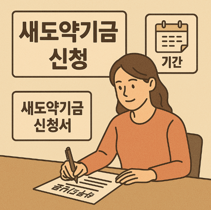 새도약기금 신청 썸네일