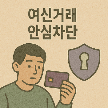 여신거래 안심차단