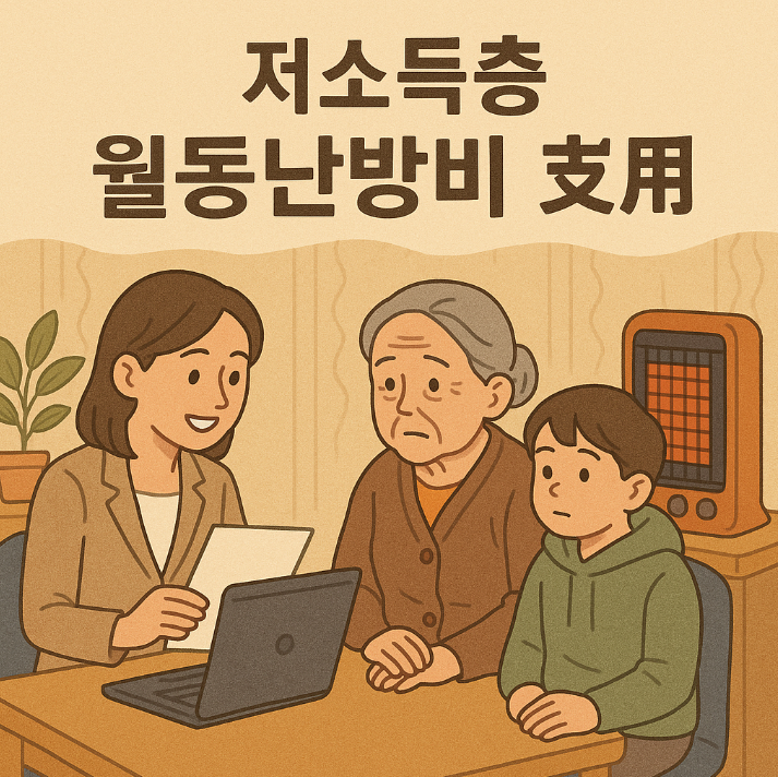 저소득층(기초생활수급자 및 차상위계층) 월동난방비 지원 썸네일