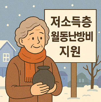저소득층(기초생활수급자 및 차상위계층) 월동난방비 지원