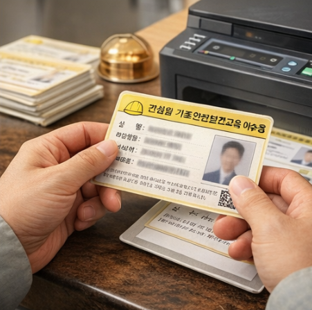 건설 기초안전교육 취업 전 필독