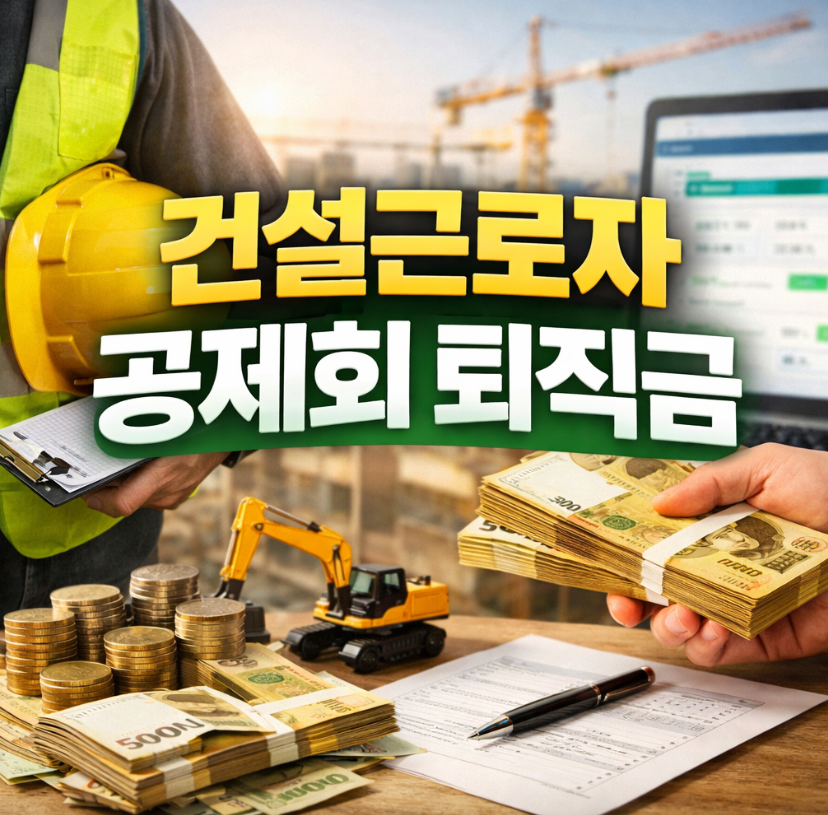 건설근로자 공제회 퇴직금 썸네일
