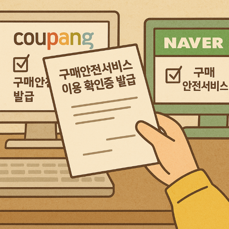 구매안전서비스 이용 확인증 발급 썸네일
