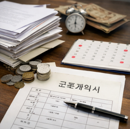 노가다 퇴직금 계산