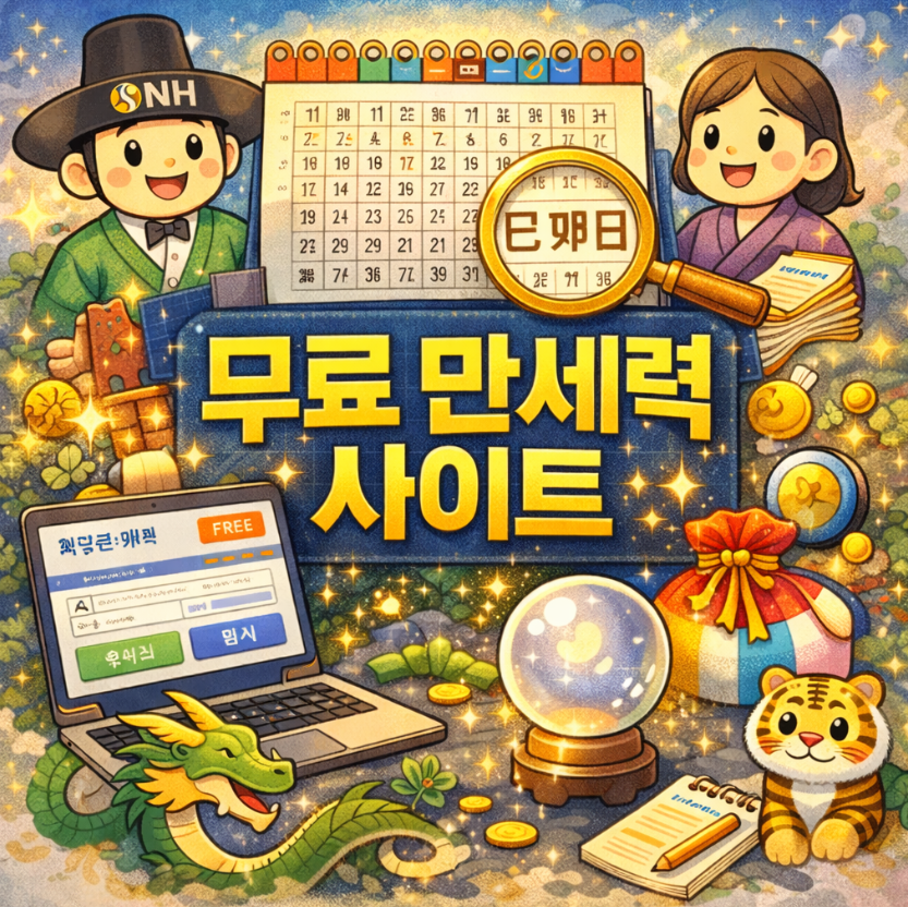 무료 만세력 사이트 썸네일