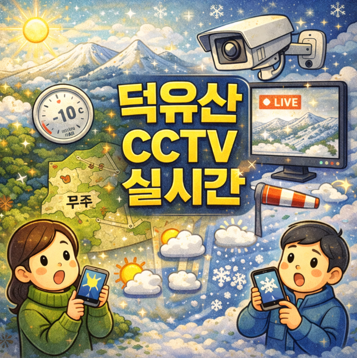 무주 덕유산 CCTV