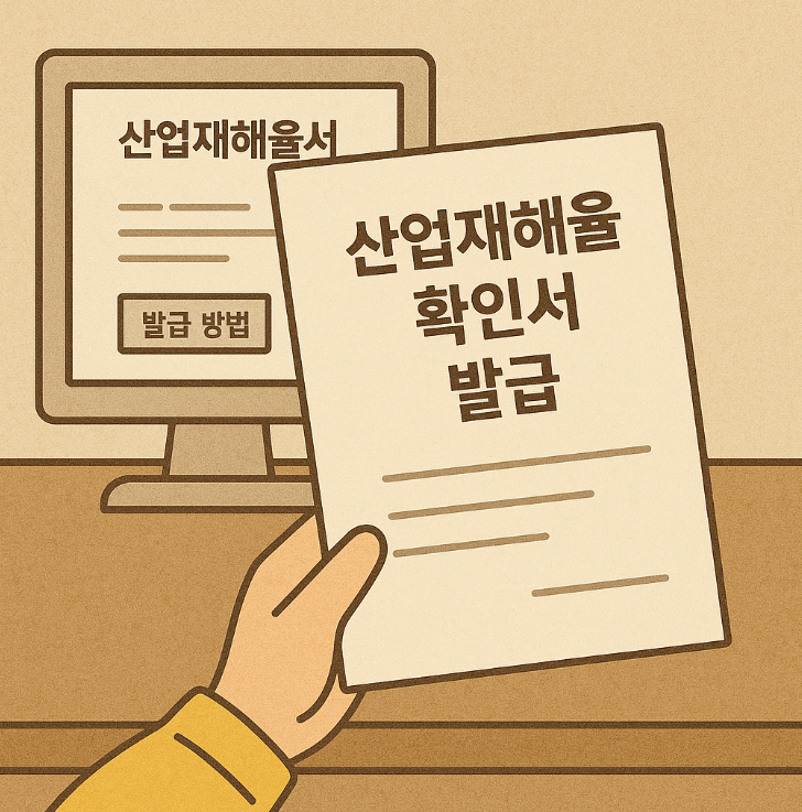 산업재해율확인서 썸네일