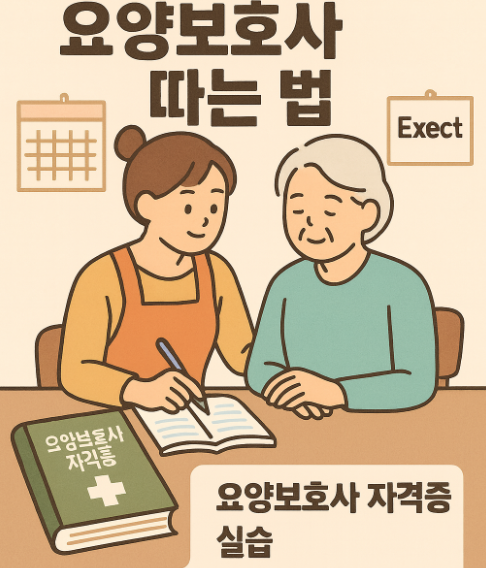 요양보호사 자격증 실습 썸네일
