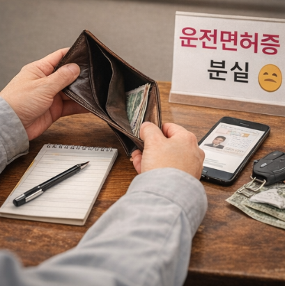 운전면허증 분실