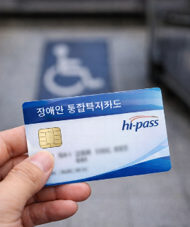 장애인 복지카드 하이패스