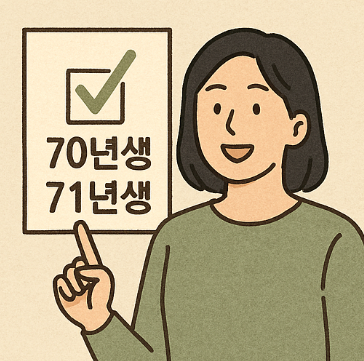 정년연장 시행시기 70년생