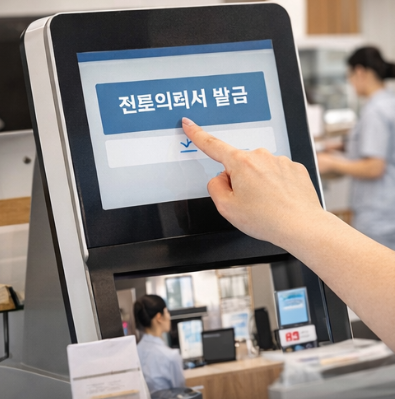 진료의뢰서 발급 방법