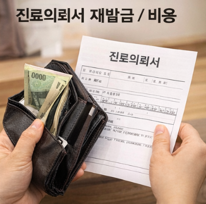 진료의뢰서 재발급