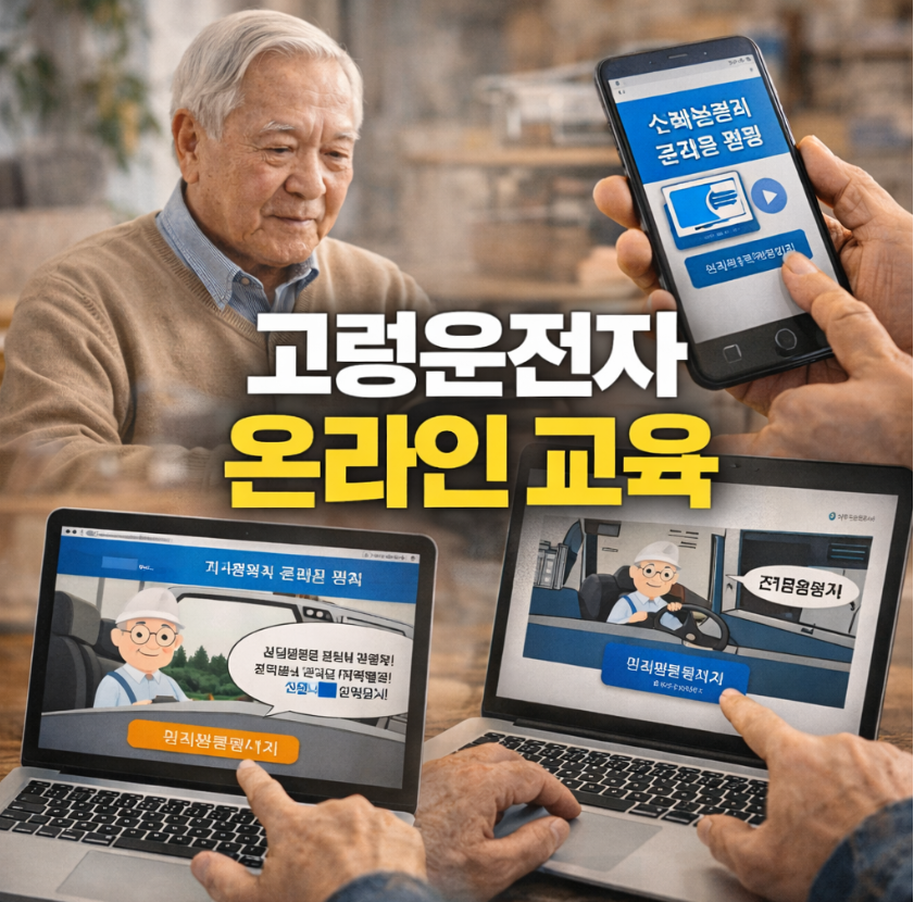 고령운전자 온라인 교육 썸네일